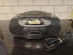 Memorex Cd/cassette Boombox Am/fm Flexbeats MP3262 Aux Line Tested. Fixed Price $40.00.