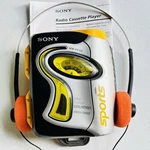 Sony Walkman WM-FS111 Sports Yellow Cassette Player -new Belt- Reconditioned. Fixed Price $119.95.