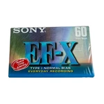 Sony Ef X 60 Type Normal Bias Blank Cassette Tape (1) Sealed. Fixed Price $10.99.