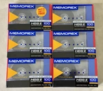 Lot Of 6 Memorex Hbsii 100 Minute High Bias Iec Type Audio Cassette Tapes New. Fixed Price $22.95.