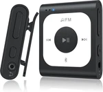 Agptek 64GB Clip MP3 Player With Bluetooth, A53PL Portable Music. Fixed Price $54.99.