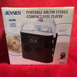 Jensen Portable Cd Player Am Fm Radio Ac Adapter Sold Separately. (R2). Fixed Price $27.99.