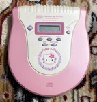 Vtg 2000 Sanrio Hello Kitty Portable Cd Player HK33P - For Parts Repair. Fixed Price $53.99.