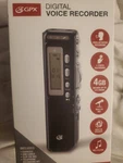 Gpx (4GB) Digital Voice Recorder - Black New Factory Sealed. Fixed Price $9.99.