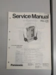 Panasonic RQ-J36 Stereo Mini Cassette Recorder/player Service Manual D-5332. Fixed Price $54.95.