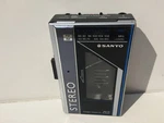 Sanyo Mgr 59 Radio Cassette Player Walkman Blue. Fixed Price $135.00.