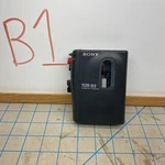 Sony TCM-313 Portable Handheld Cassette Player+recorder: Black, Built-in Speaker. Fixed Price $20.00.