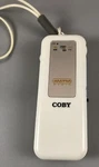 Coby CX-70 Portable Am/fm Radio White VA9. Fixed Price $20.00.