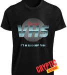 Vhs Cassette Retro 70S 80S Shirt Old School Vcr Video Tape Player Logo New Tee. Fixed Price $20.00.