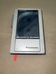 Panasonic Mini Cassette Recorder Model RQ-340 Made Japan- Tested Working. Fixed Price $19.98.