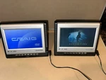 (2) Craig 7" Top Loading Portable Dvd Players CDV510 (1) Remote Power Cords. Fixed Price $37.99.