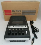 Rare Vtg Sharp Tape Recorder RD-600 Portable Cassette Player Auto Stop Deck Plug. Fixed Price $50.97.