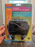 Sealed Vintage 1996 Street Beat Stereo Cassette Player Nip New With Headphones. Fixed Price $35.00.