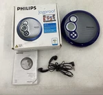Philips Jogproof AX2402 Portable Cd Player With Accessories Boxed. Fixed Price $33.89.
