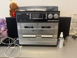 Denver 166 Record Player Cassette Cd Radio Boombox. Fixed Price $150.00.