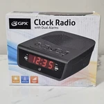Gpx Clock Radio Am/fm Dual Alarm With Led 0.6" Red Display Ac/dc. Fixed Price $19.87.