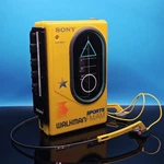 Sony WM-F45 Sports Walkman Fm/am Yellow Water Resistant Clean Body Read Descrip. Fixed Price $74.99.