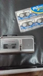 Sony Handheld Voice Activated Microcassette Recorder With Panasonic 90 Min Tapes. Fixed Price $150.00.