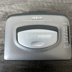 Rca RP-1812A Portable Stereo Cassette Tape Player -untested- Parts/repair. Fixed Price $10.00.