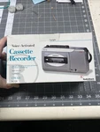 Vintage Radioshack Cassette Tape Recorder L-123 Voice Activated 14-1130 Works. Fixed Price $28.00.