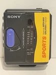 Sony Walkman WM-FS395 Sports Yellow Cassette Player Fm Am Radio Tested Works. Fixed Price $59.99.