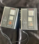 Sony TCM-9 Cassette Recorder Flat Mic Auto Reverse Power X 2. Fixed Price $72.21.