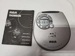 Vintage RCA:45 RP2375A Portable Cd Player With Manual Powers On. Fixed Price $8.99.