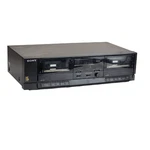 Sony Dual Cassette TC-W301 Double Tape Deck, No Wires, Untested. Fixed Price $24.99.