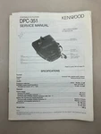 Kenwood DPC-351 Original Service Manual Free Shipping. Fixed Price $14.00.