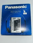 Vtg 80S Panasonic Auto-reverse Cassette Player Am/fm Radio Japan (RX-SA70/BK). Fixed Price $299.99.