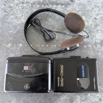 2 Vintage Portable Cassette Players & Headphone Realistic SCP35 Mac Bass Read. Fixed Price $39.99.