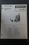 Sanyo M-G16D Service Manual. Fixed Price $21.99.