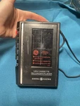 Vintage General Electric 3-5303A Mini Cassette Tape Recorder Player. Fixed Price $30.00.