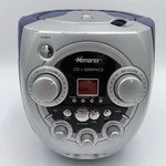 Memorex MKS2112NBL Cd+g Karaoke System Portable Mic Inputs Blue Tested Works. Fixed Price $32.95.