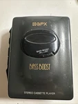 Vintage Gpx Personal Stereo Cassette Player Portable Walkman C3034PAK Bass Boost. Fixed Price $12.10.