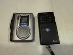Lot Of 2 Panasonic RQ-L30 Cassette Recorders + Lanier P154 Micro. Fixed Price $24.99.