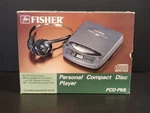 Fisher Pcd-plm Portable Compact Disc Player W/battery New Original Box. Fixed Price $44.95.