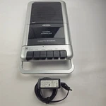 Jensen MCR-100 Portable Cassette Player Recorder Aux Mic Ear Dc 6V No Batt Cover. Fixed Price $32.25.