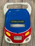 Portable Cd Player With Super Bass Memory Function & Handle - Red/blue/white Des. Fixed Price $17.99.