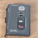 Vintage Sony TCM-59V External Speaker Cassette Voice Recorder Tape Player Works. Fixed Price $35.00.