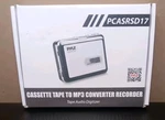 Pyle Cassette Tape To MP3 Converter Recorder - Audio Digitizer #PCASRSD17B2. Fixed Price $14.99.