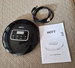 Hott CD511 Black Portable Player, Personal Compact With Lcd Display. Fixed Price $20.00.