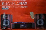 Hannix Max Micro Component W/ Fm Radio, Cd Player & Bluetooth- Red HX-1079BT. Fixed Price $45.00.
