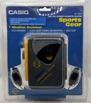 Casio Sports Gear W-995 Am/fm Stereo Cassette Player Weather Resistant Sealed. Fixed Price $109.43.