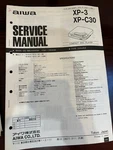 Aiwa XP-3 XP-C30 Cd Player Repair Service Manual From The Usa **original**. Fixed Price $15.99.