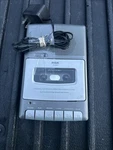 Rca RP3503A Portable Tape Cassette Player Recorder Tested Includes Power Supply. Fixed Price $18.00.