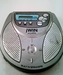 For Parts Fixing : Jwin JX-CD575 Portable Player With External Speakers.. Fixed Price $9.99.