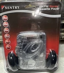 New/sealed Sentry TR792 Clear Portable Walkman Cassette Tape Player, Headphones. Fixed Price $110.00.