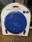 Craig CD2808-BL Personal Player With Headphones Blue Portable New Sealed. Fixed Price $19.99.