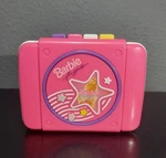 *tested* Vintage Mattel Inc. 1990'S Barbie Stereo Cassette Player With Clip Pink. Fixed Price $159.95.